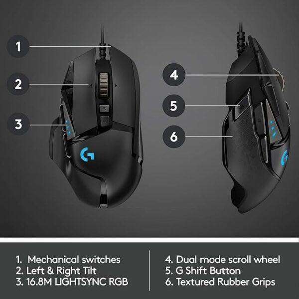 Logitech G502 HERO - Image 2